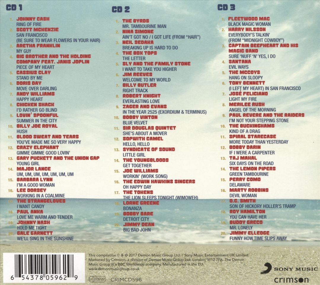 60s U.S. Playlist cover art