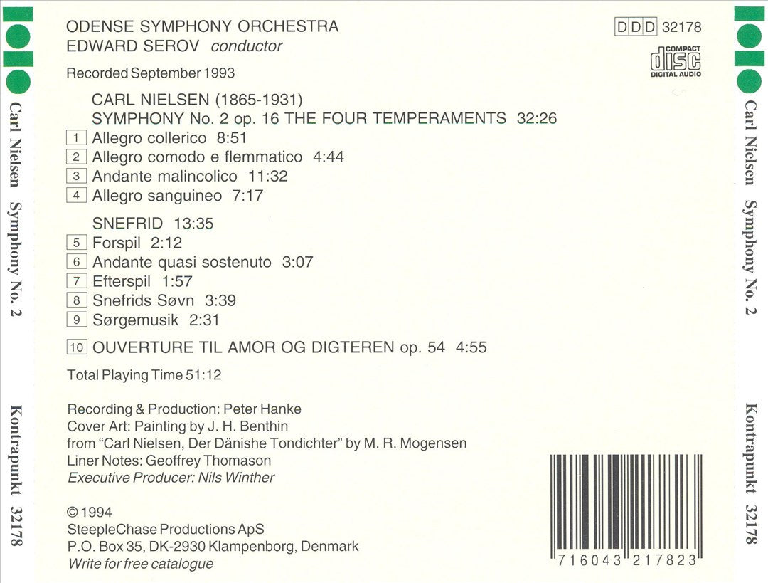 Carl Nielsen: Symphony No. 2 cover art