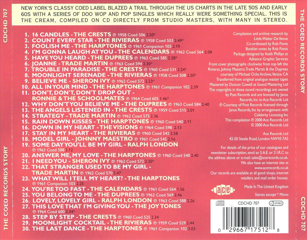 Co-Ed Records Story cover art