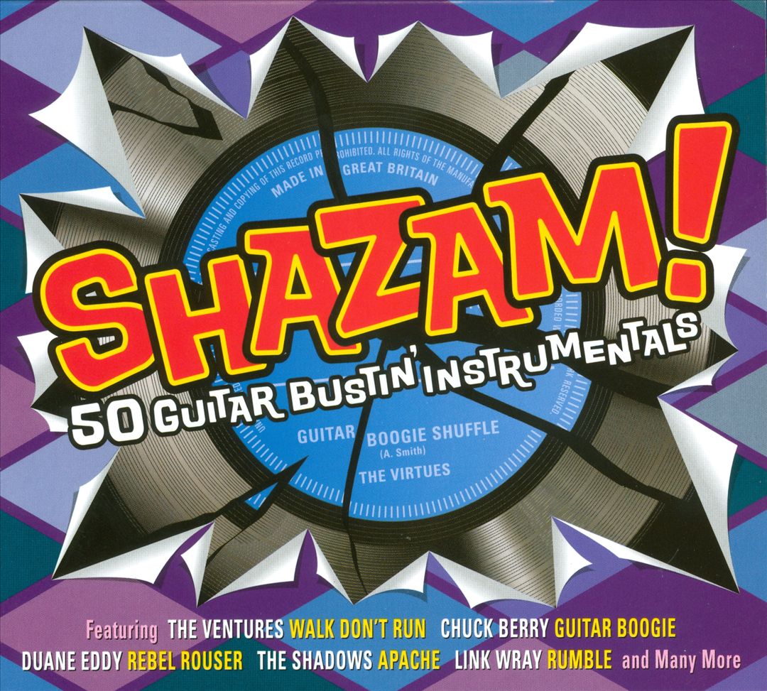 Shazam!: 50 Guitar Bustin' Anthems cover art