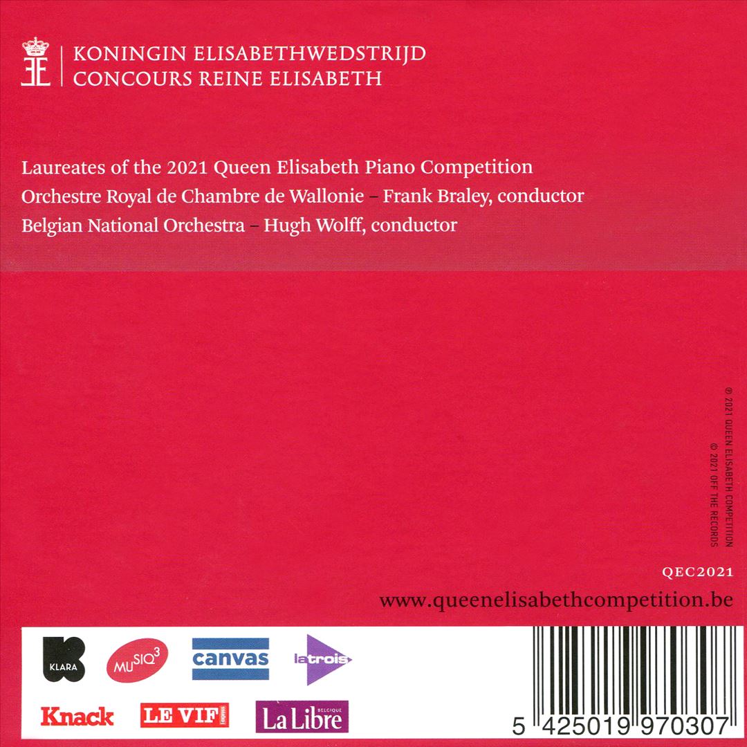 Queen Elisabeth Competition 2021: Piano cover art