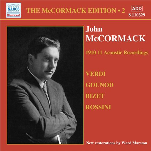 John McCormack: 1910-11 Acoustic Recordings cover art