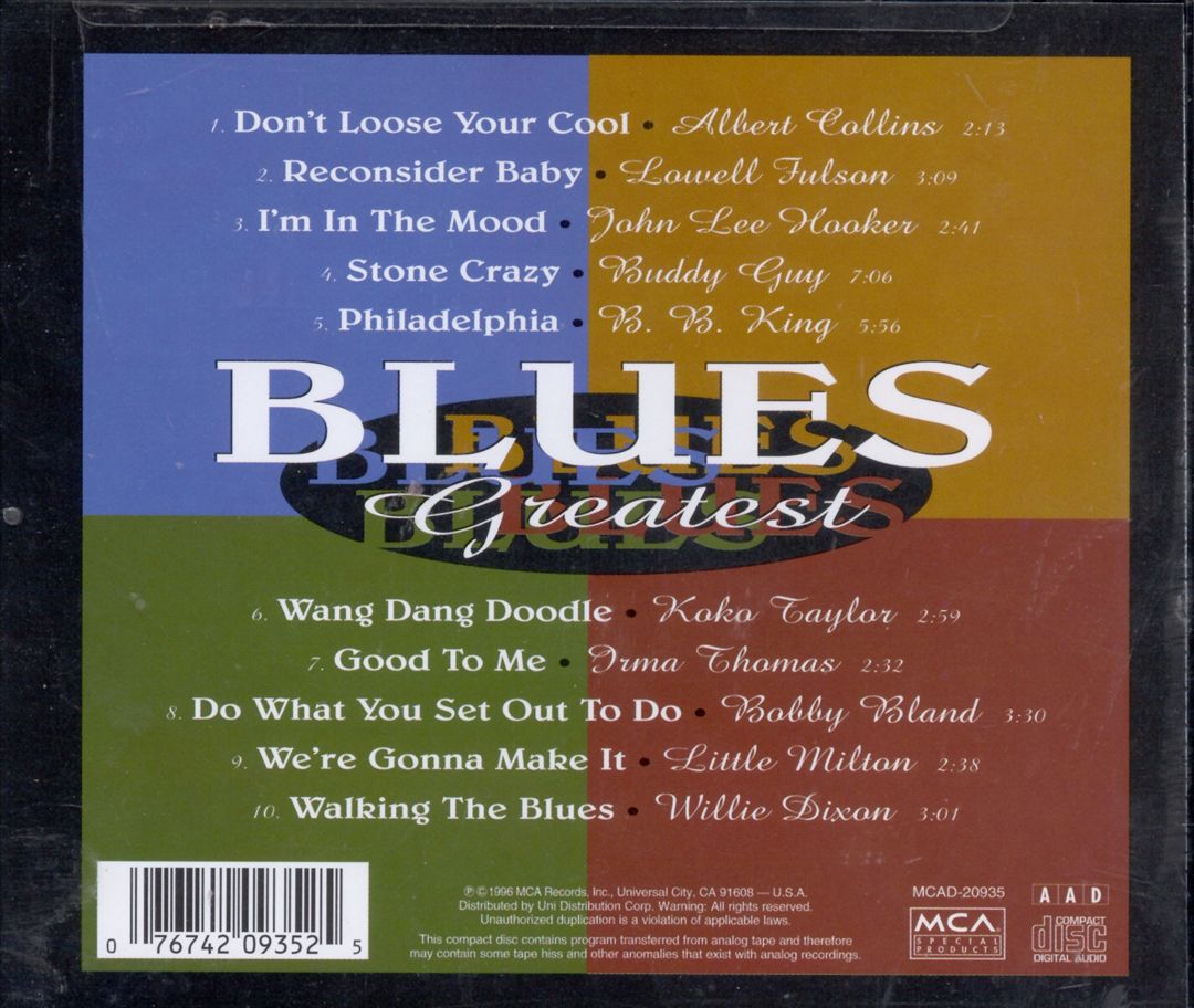 Blues Greatest cover art
