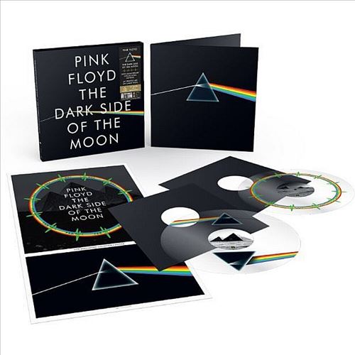 The Dark Side Of The Moon (50th Anniversary) (2023 Remastered) (2LP UV Printed Clear Vinyl Collector's Edition) (2 Lp's) cover art