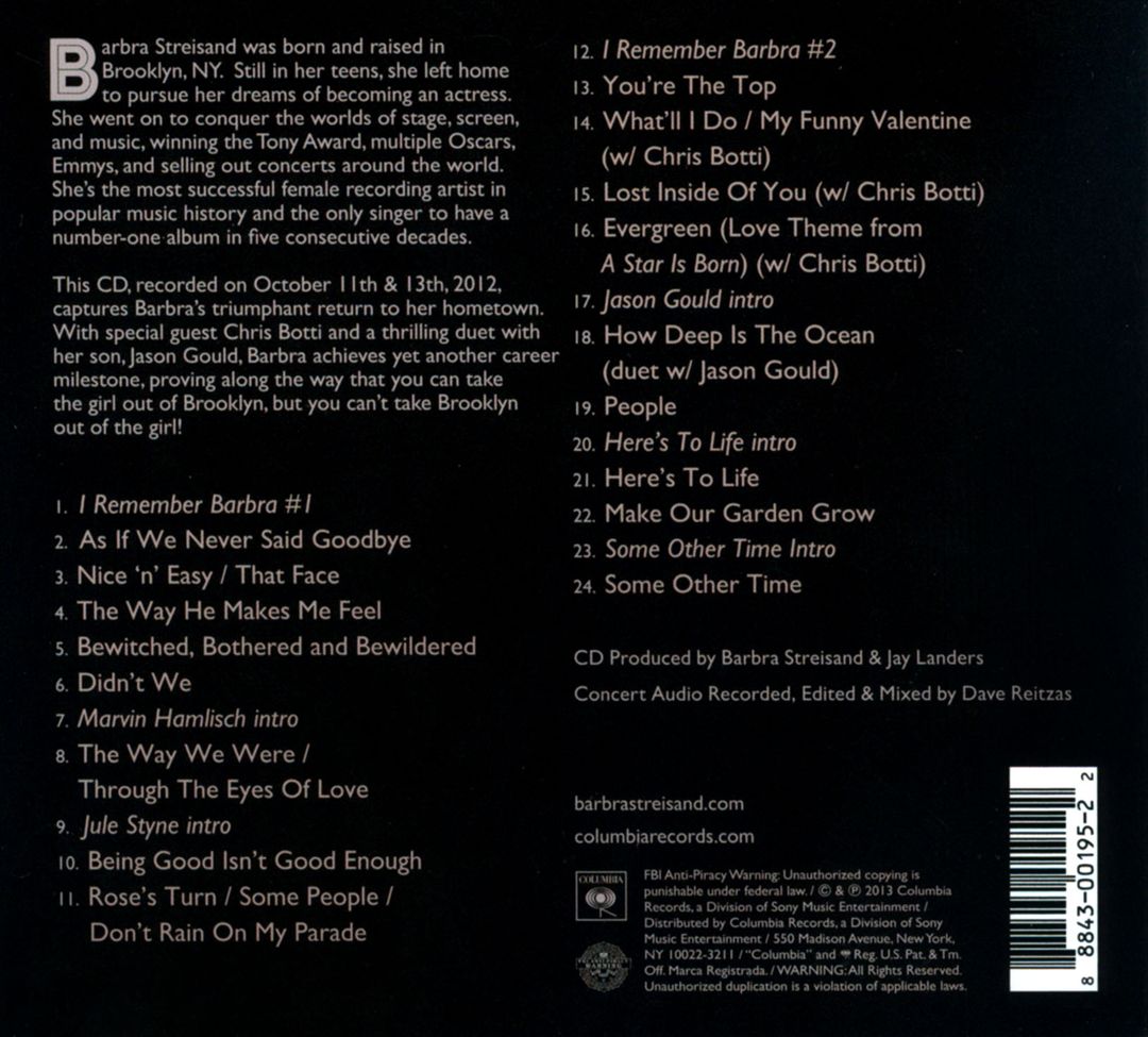 Back to Brooklyn cover art