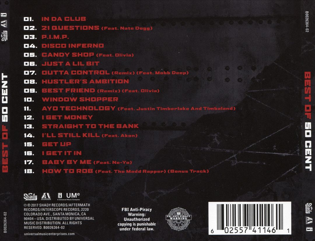 Best of 50 Cent cover art