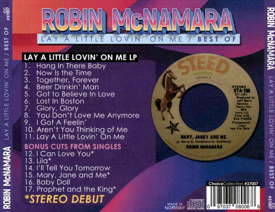 Lay a Little Lovin' on Me: Best Of cover art