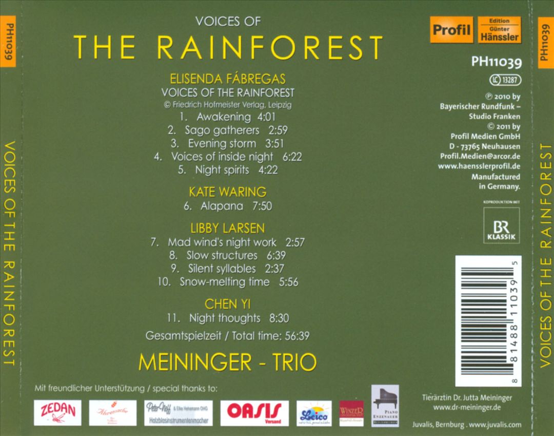 Voices of the Rainforest cover art