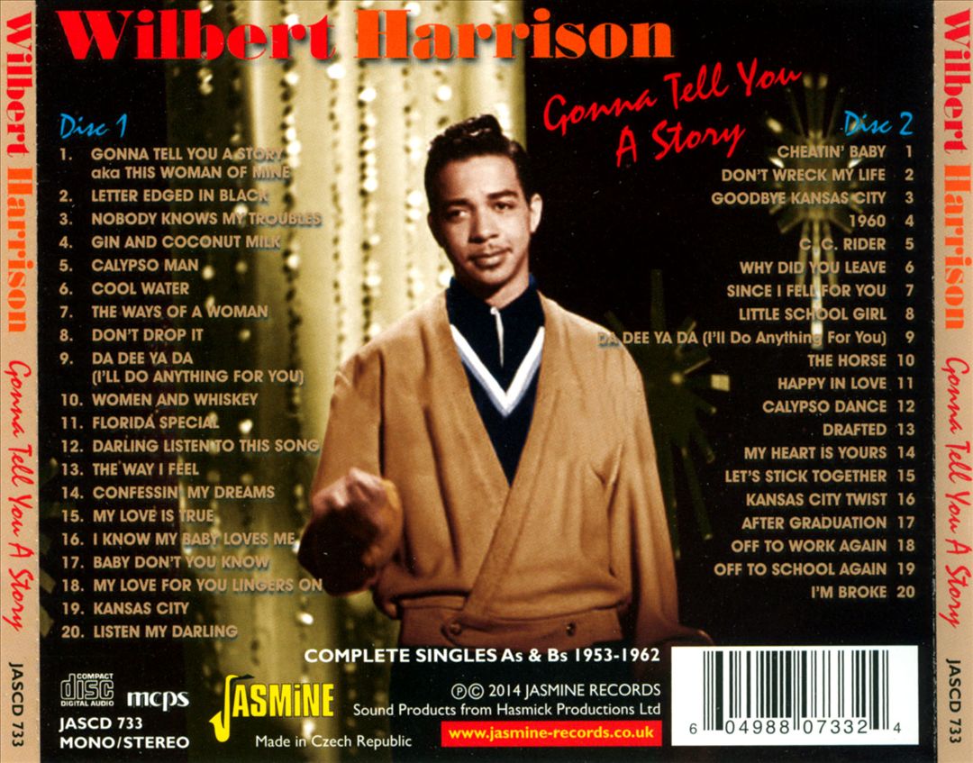 Gonna Tell You a Story: Complete Singles As & Bs 1953-1962 cover art