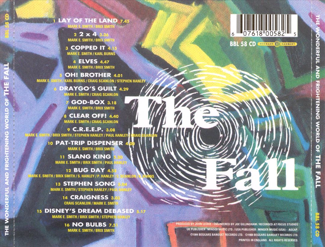 Wonderful & Frightening World of the Fall cover art