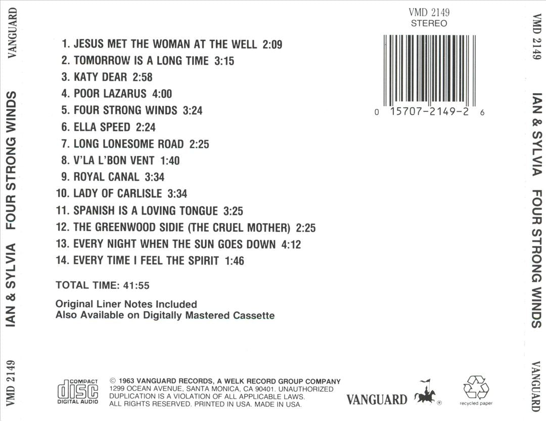 Four Strong Winds cover art