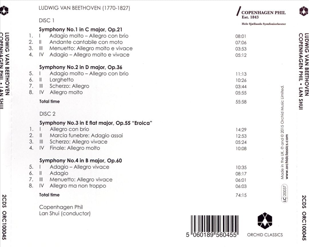 Complete Beethoven Symphonies, Vol. 1 cover art