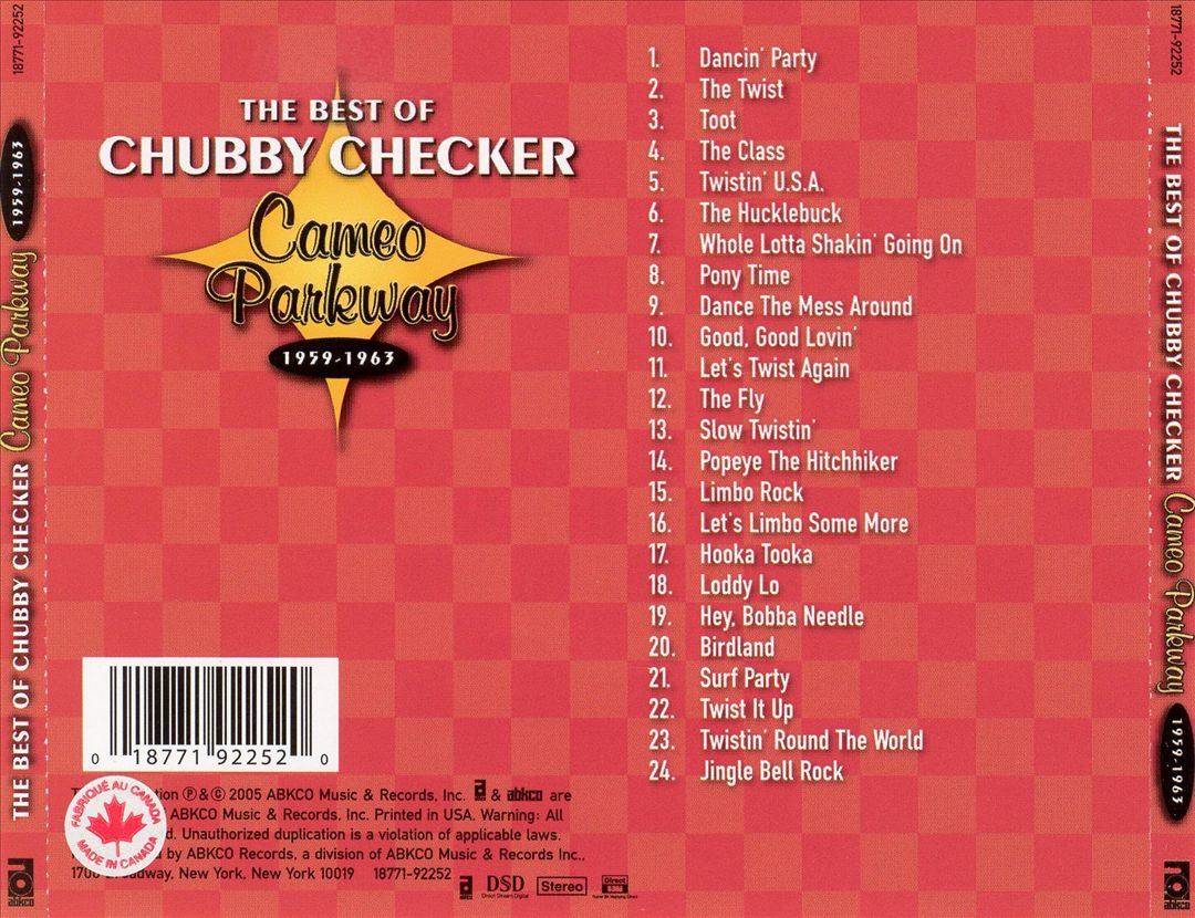 Best of Chubby Checker: Cameo Parkway 1959-1963 cover art