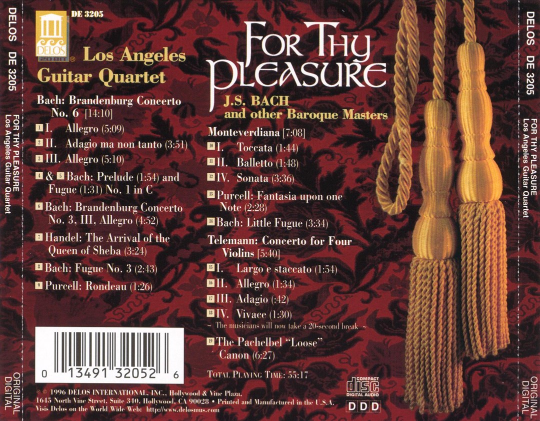 For Thy Pleasure cover art
