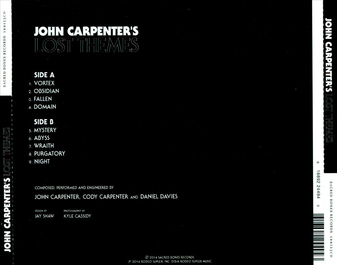 Lost Themes cover art