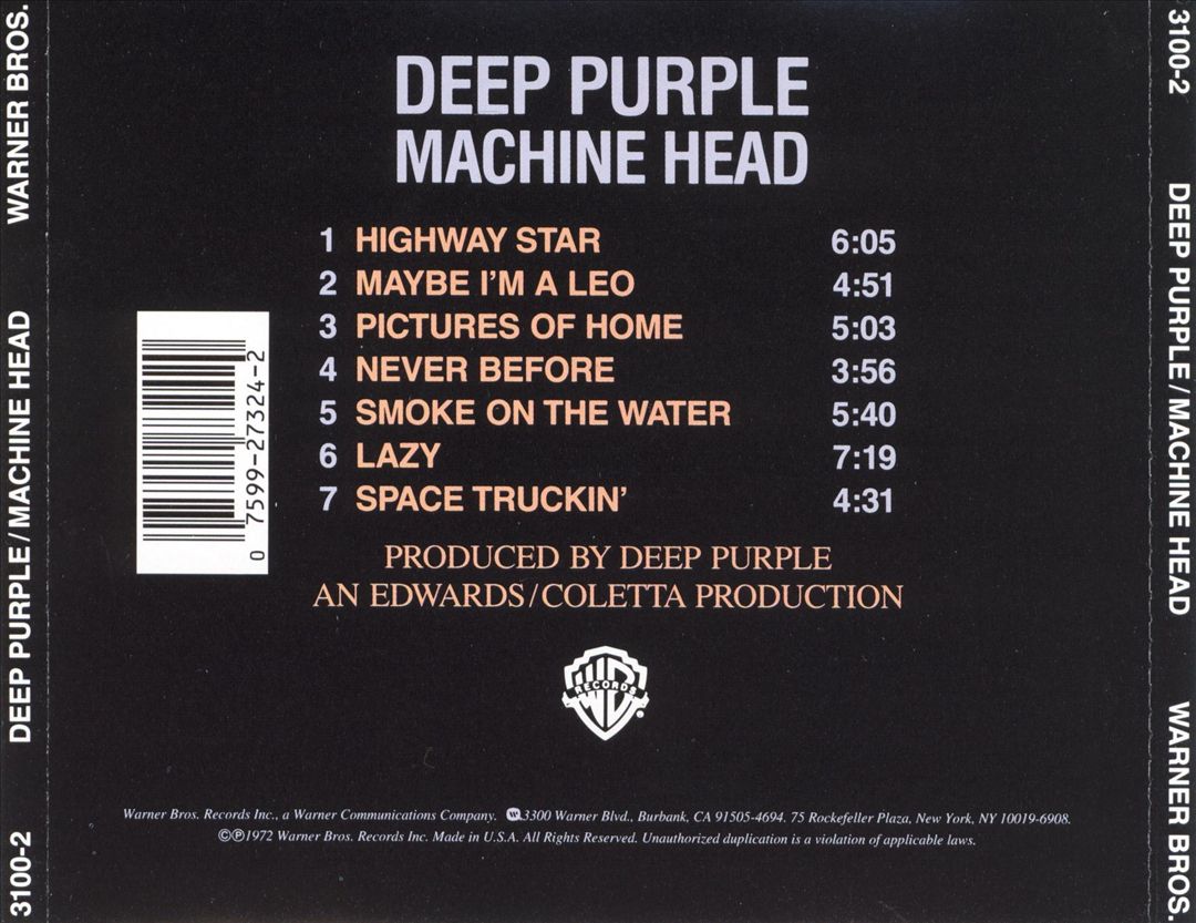 Machine Head cover art