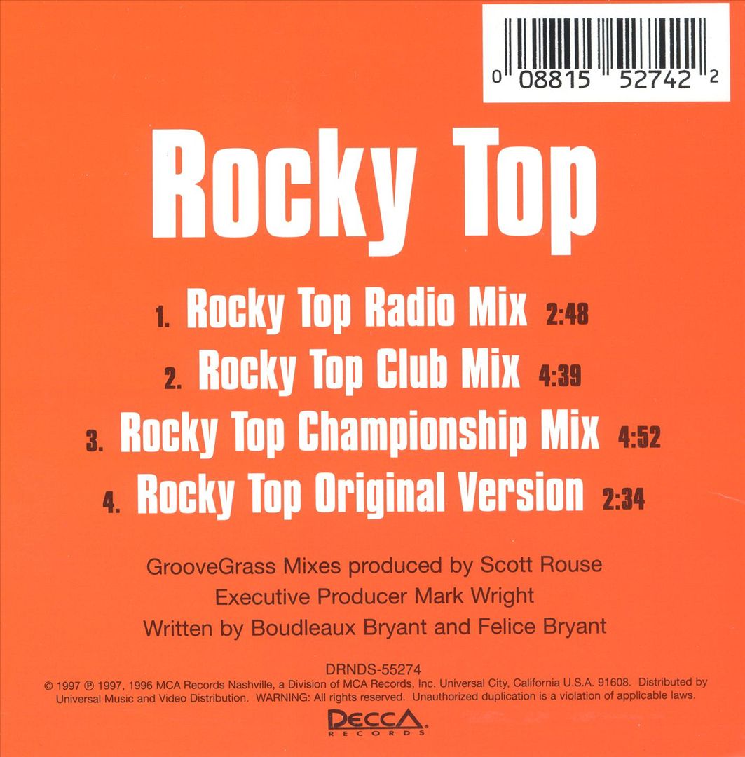 Rocky Top '96 cover art