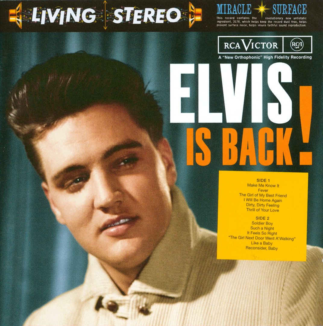 Elvis Is Back! cover art