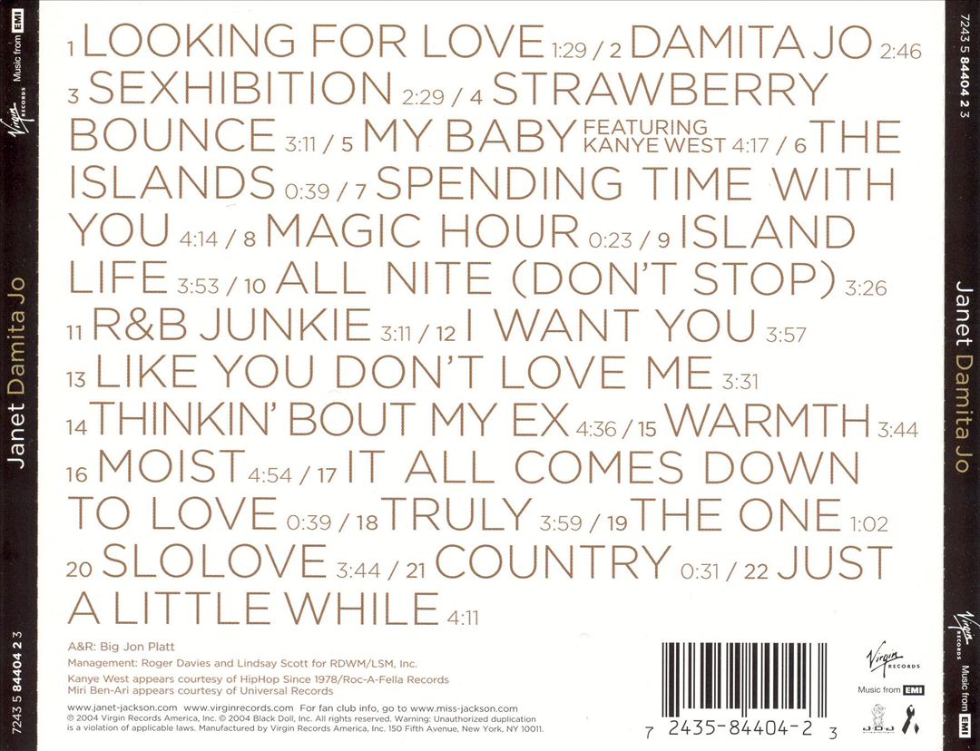 Damita Jo cover art