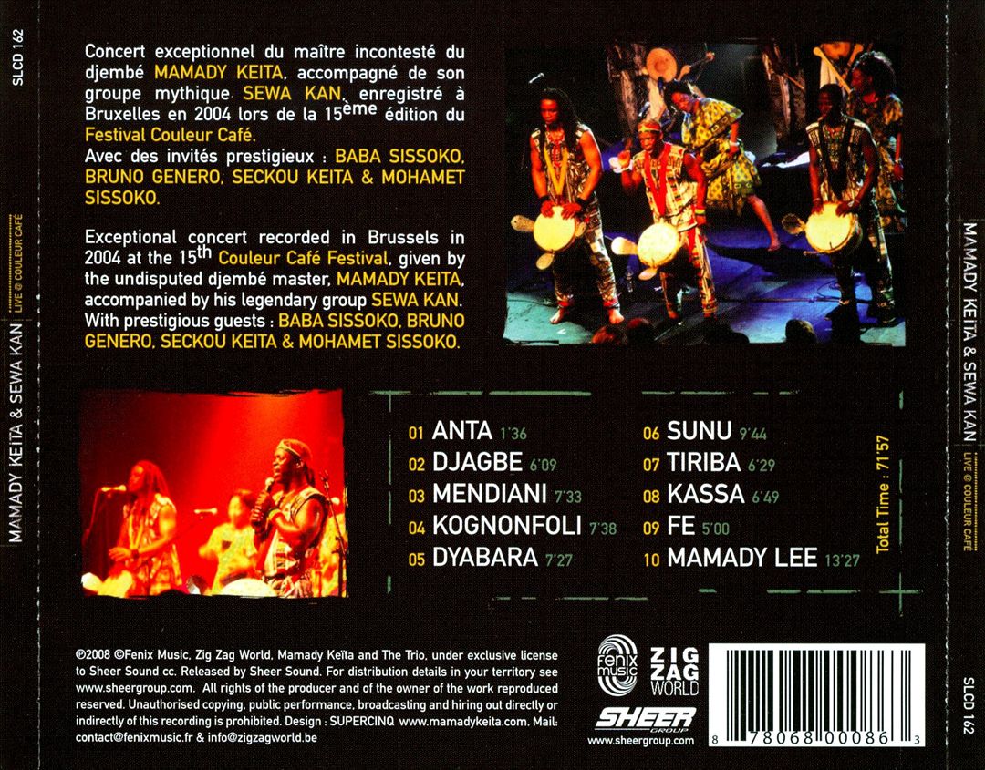 Live @ Couleur Cafe cover art
