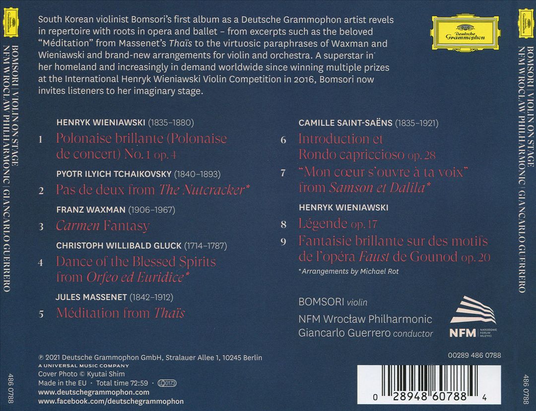 Violin on Stage cover art