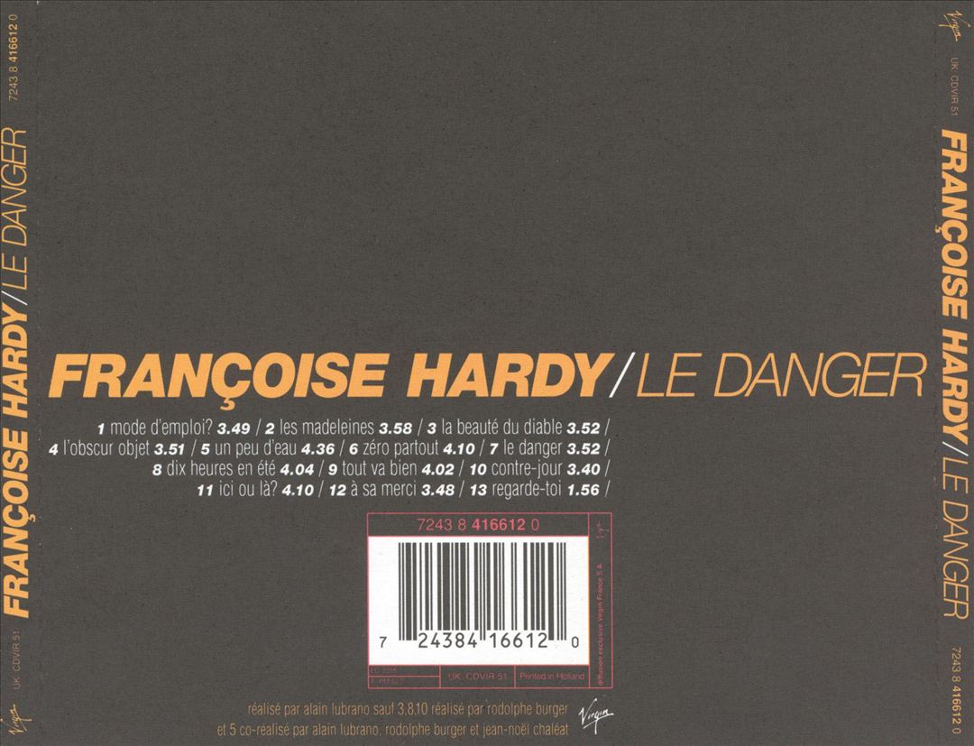 Danger cover art