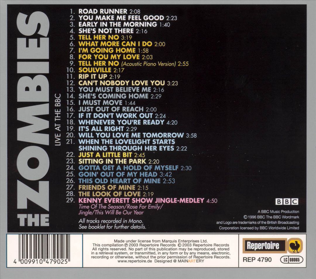 Live at the BBC cover art