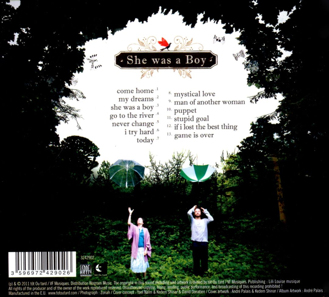 She Was a Boy cover art