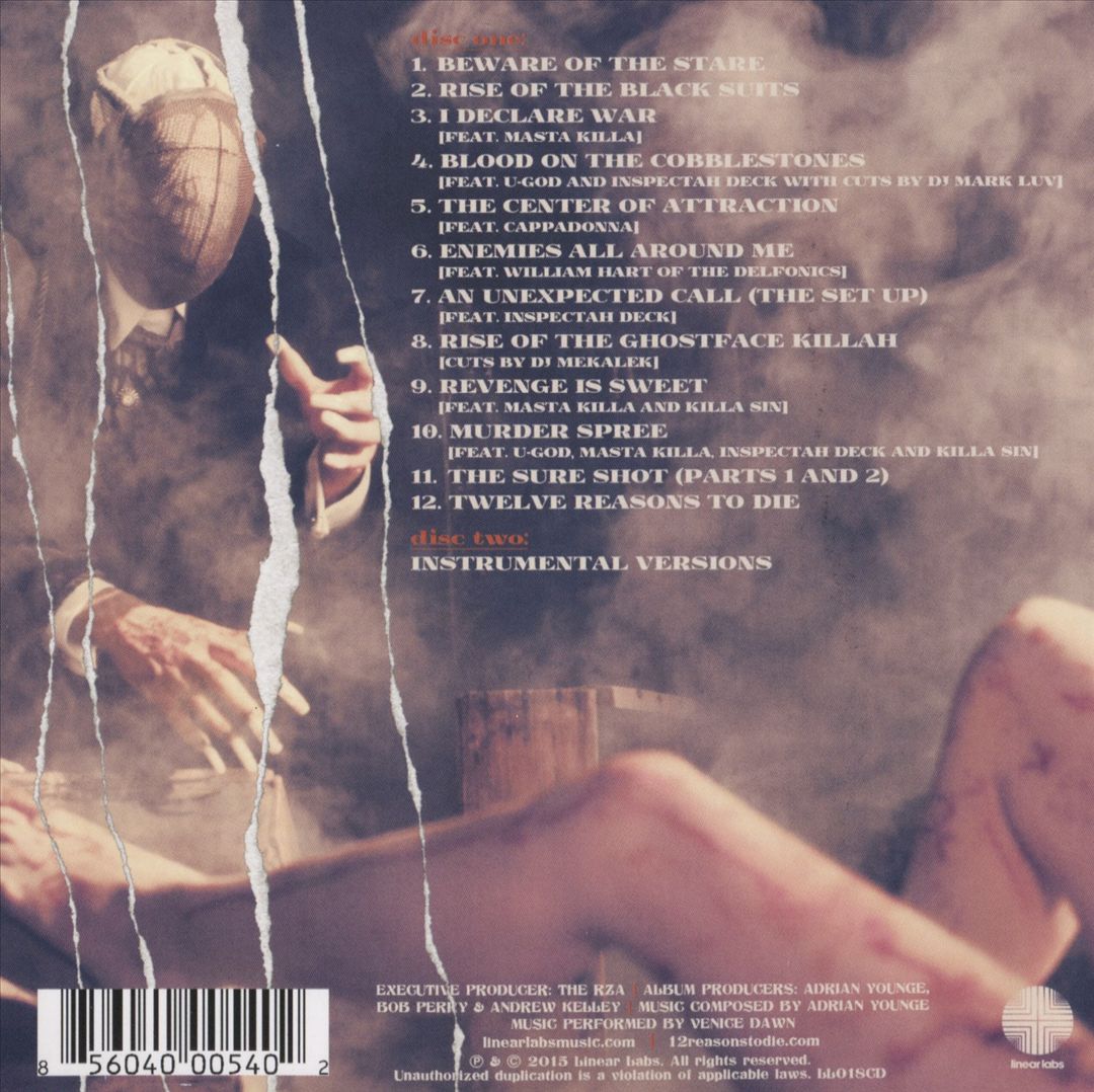 Adrian Younge Presents Twelve Reasons to Die cover art