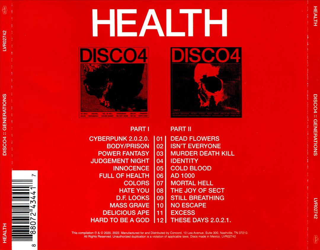 DISCO4: Generations cover art