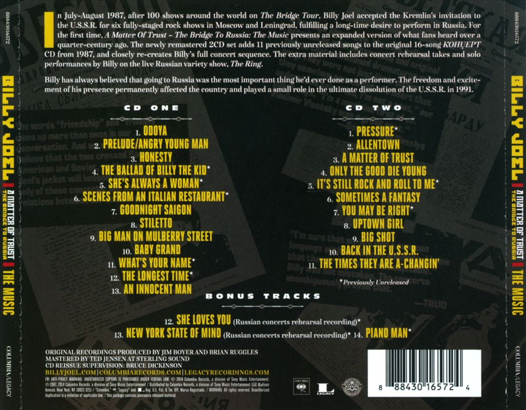 Matter of Trust: The Bridge to Russia cover art