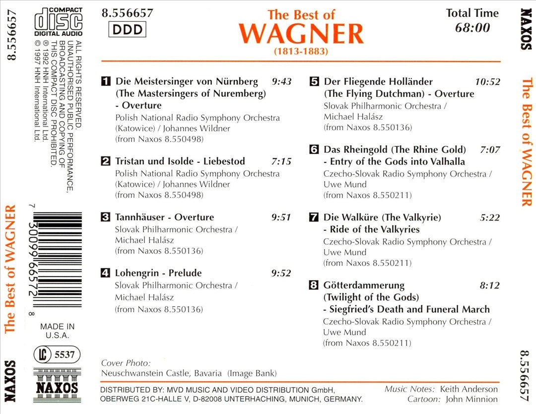 Best of Wagner cover art