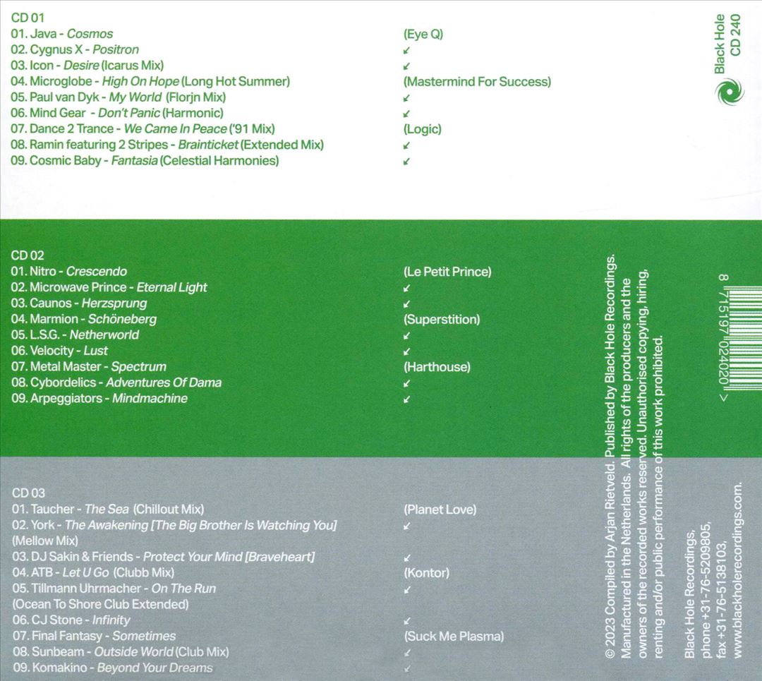 Hypnotised: A Journey Through German Trance Music (1992-2001) cover art