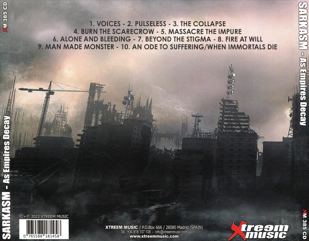 As Empires Decay cover art