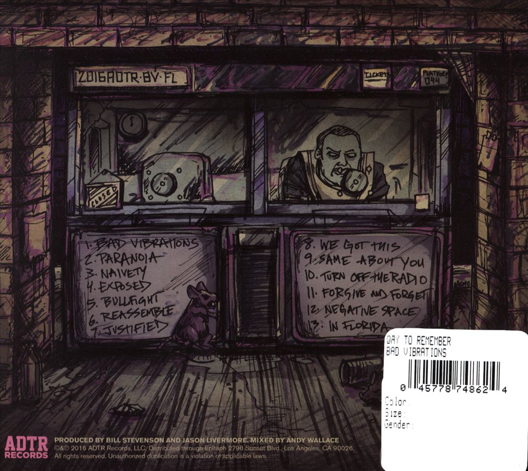 Bad Vibrations cover art