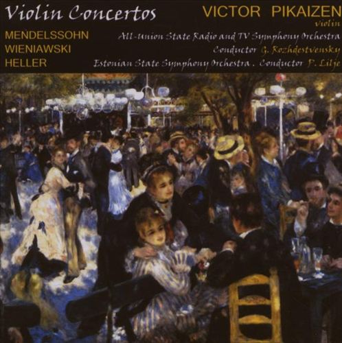 Violin Concertos: Mendelssohn, Wieniawski, Heller cover art