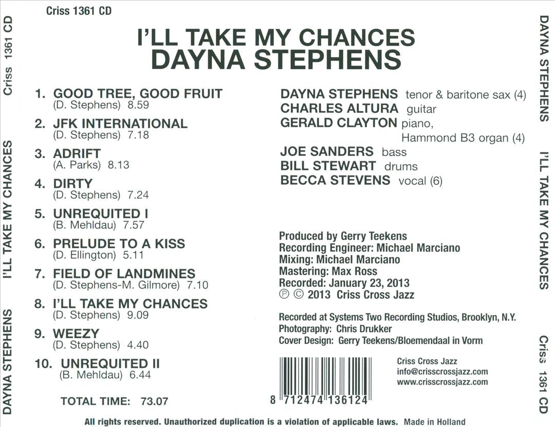 I'll Take My Chances cover art