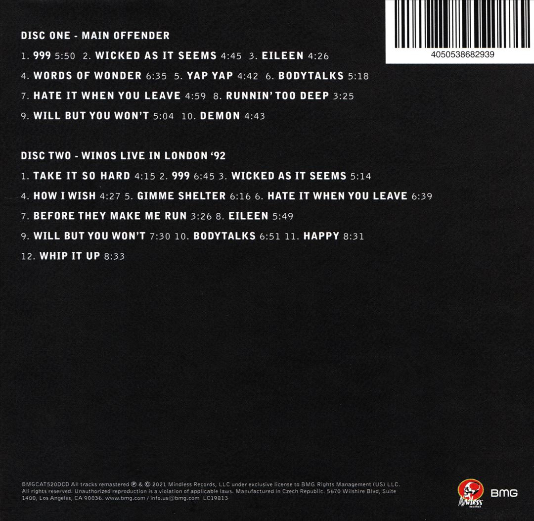 Main Offender cover art