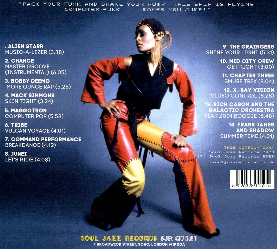 Space Funk: Afro-Futurist Electro Funk in Space 1976-1984, Vol. 2 cover art