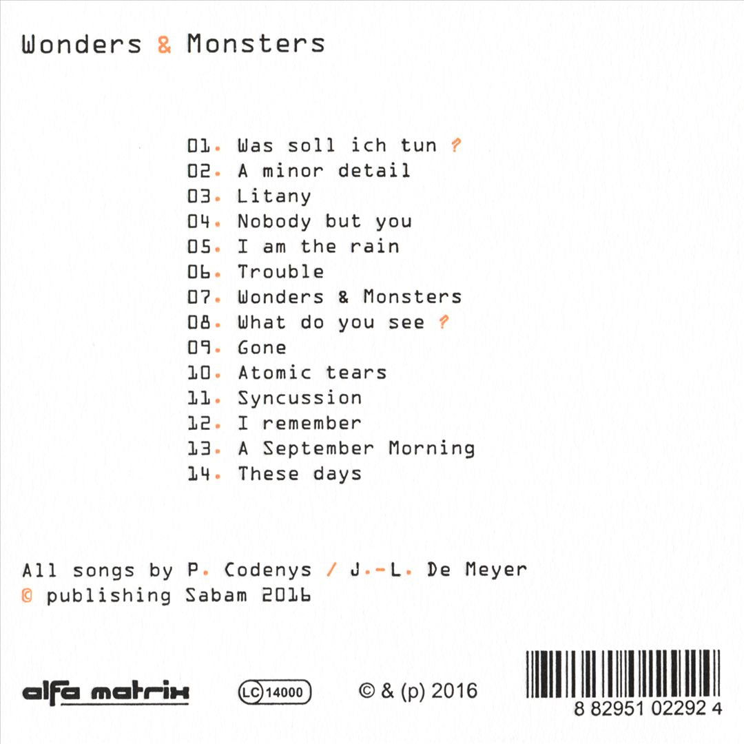 Wonders & Monsters cover art