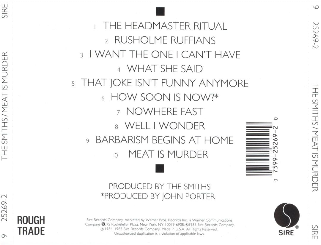 Meat Is Murder cover art