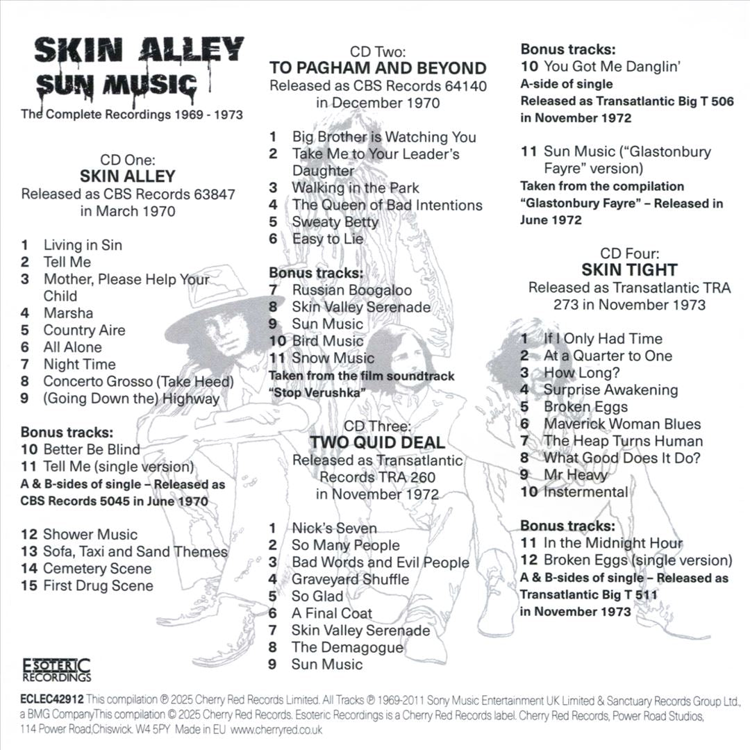 Sun Music: The Complete Recordings 1969-1973 cover art