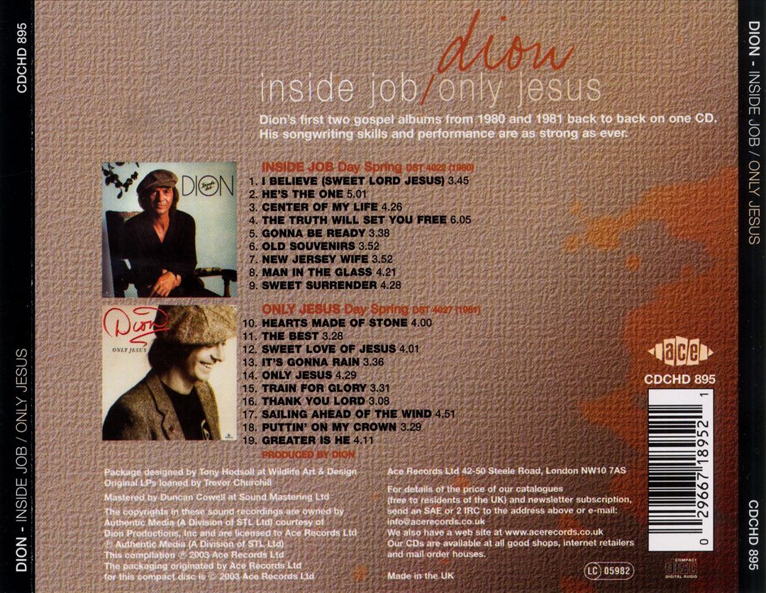 Inside Job/Only Jesus cover art