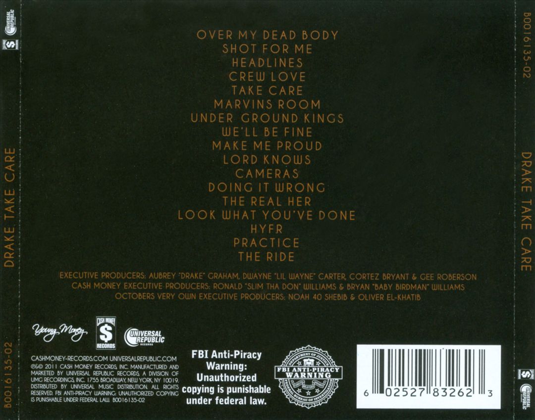 Take Care cover art