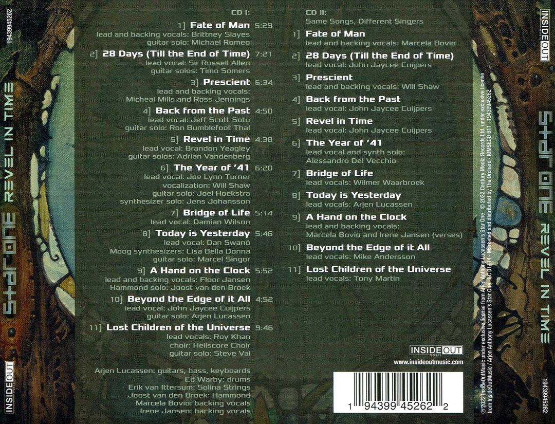 Revel in Time cover art