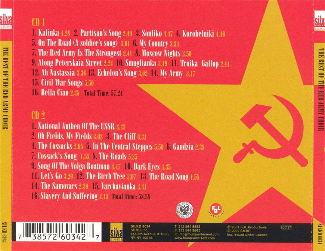 Best of the Red Army Choir: The Definitive Collection cover art