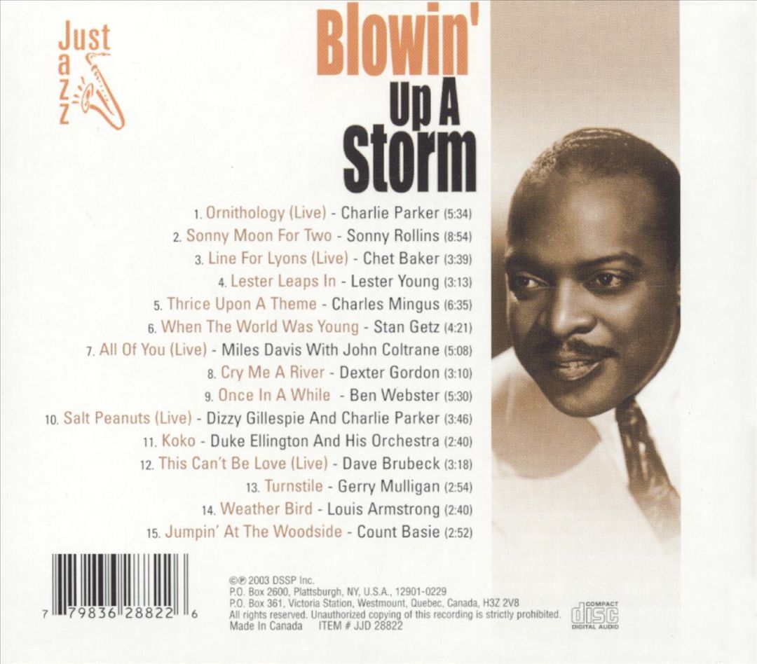 Just Jazz: Blowin' Up a Storm cover art