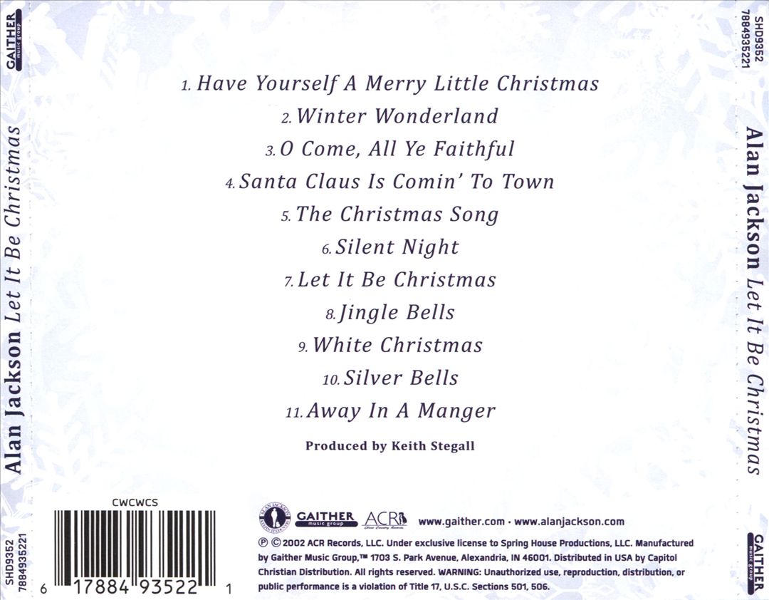 Let It Be Christmas cover art