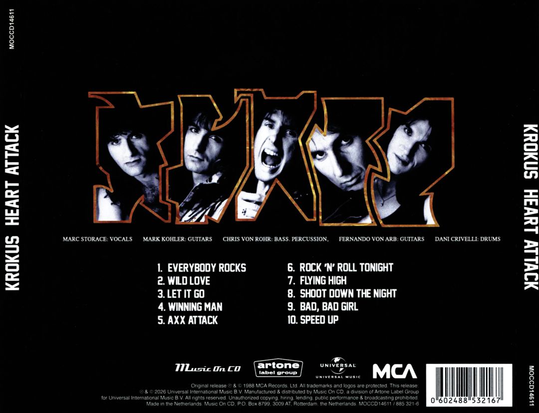 Heart Attack cover art