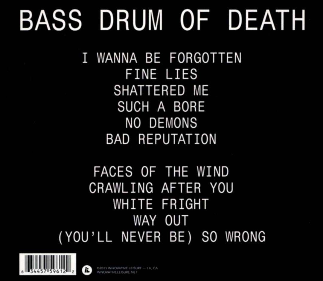 Bass Drum of Death cover art